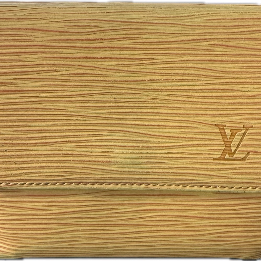 💛💜 Louis Vuitton Yellow & Purple Epi Leather Wallet 💜💛